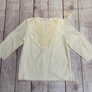 Tory Burch 3/4 sleeve top